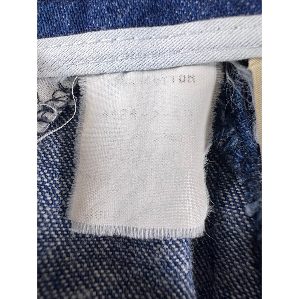 Vintage LL Bean Denim Skirt Pleated 100% Cotton Womans Size 2/4 - Picture 5 of 5